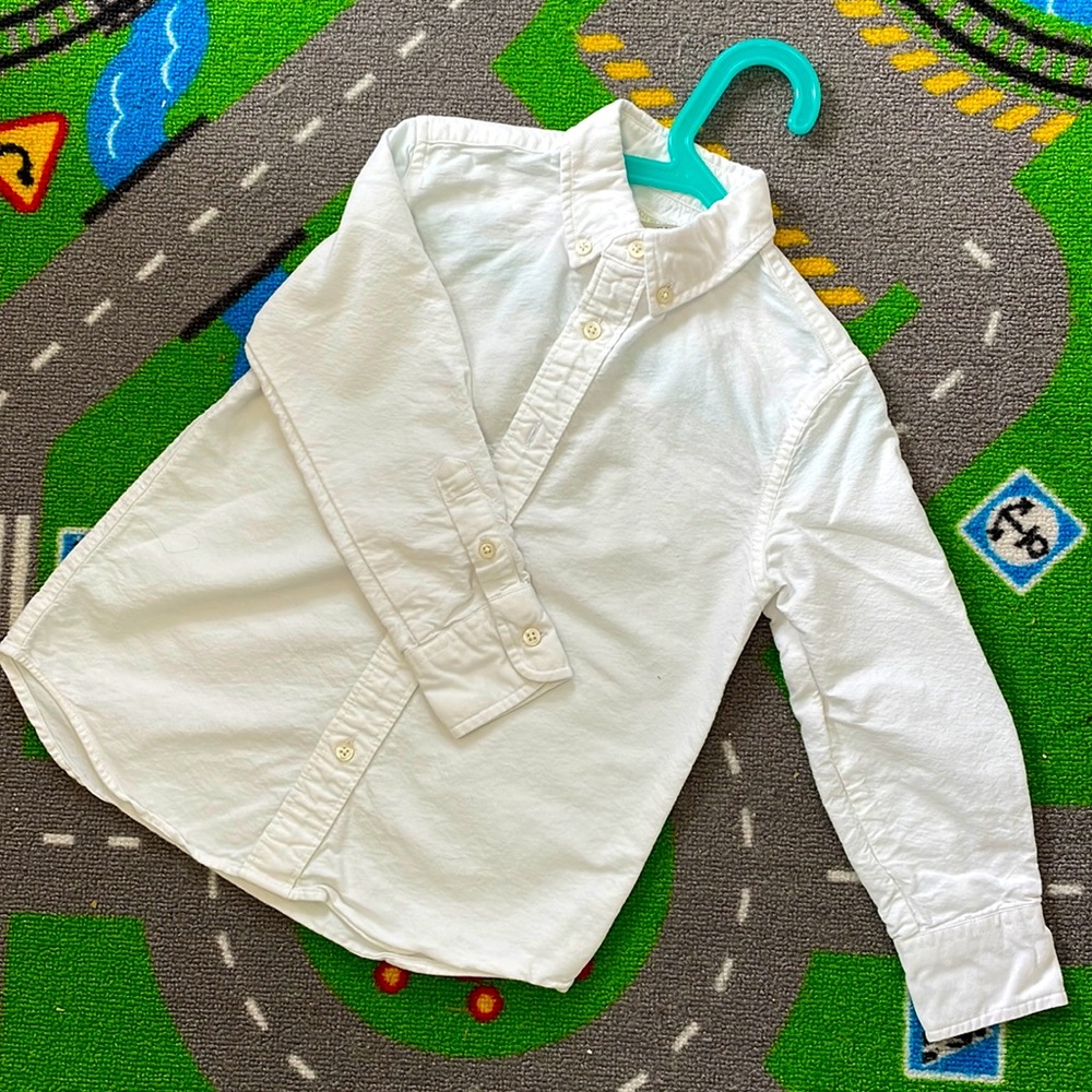 Boys 4-5 J.Crew button down dress shirt - 100% cotton